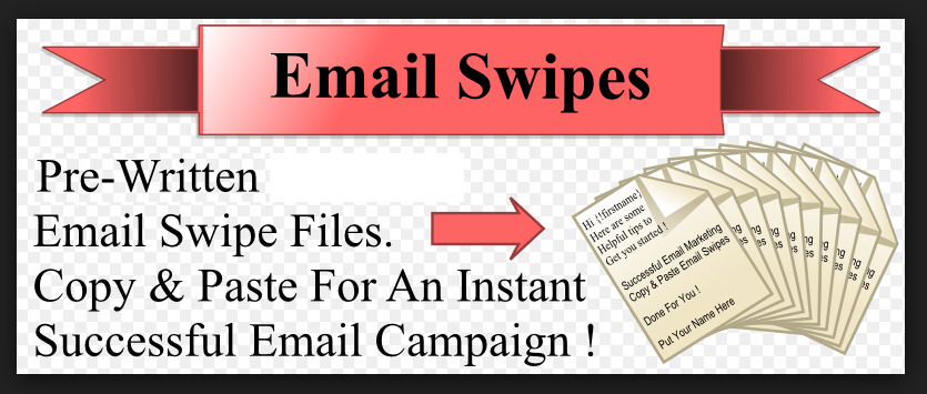 email swipes