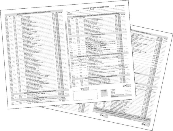 #5 MP/SRP/PV price sheet