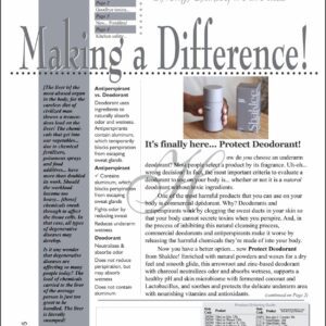 Issue #245: Protect Deodorant